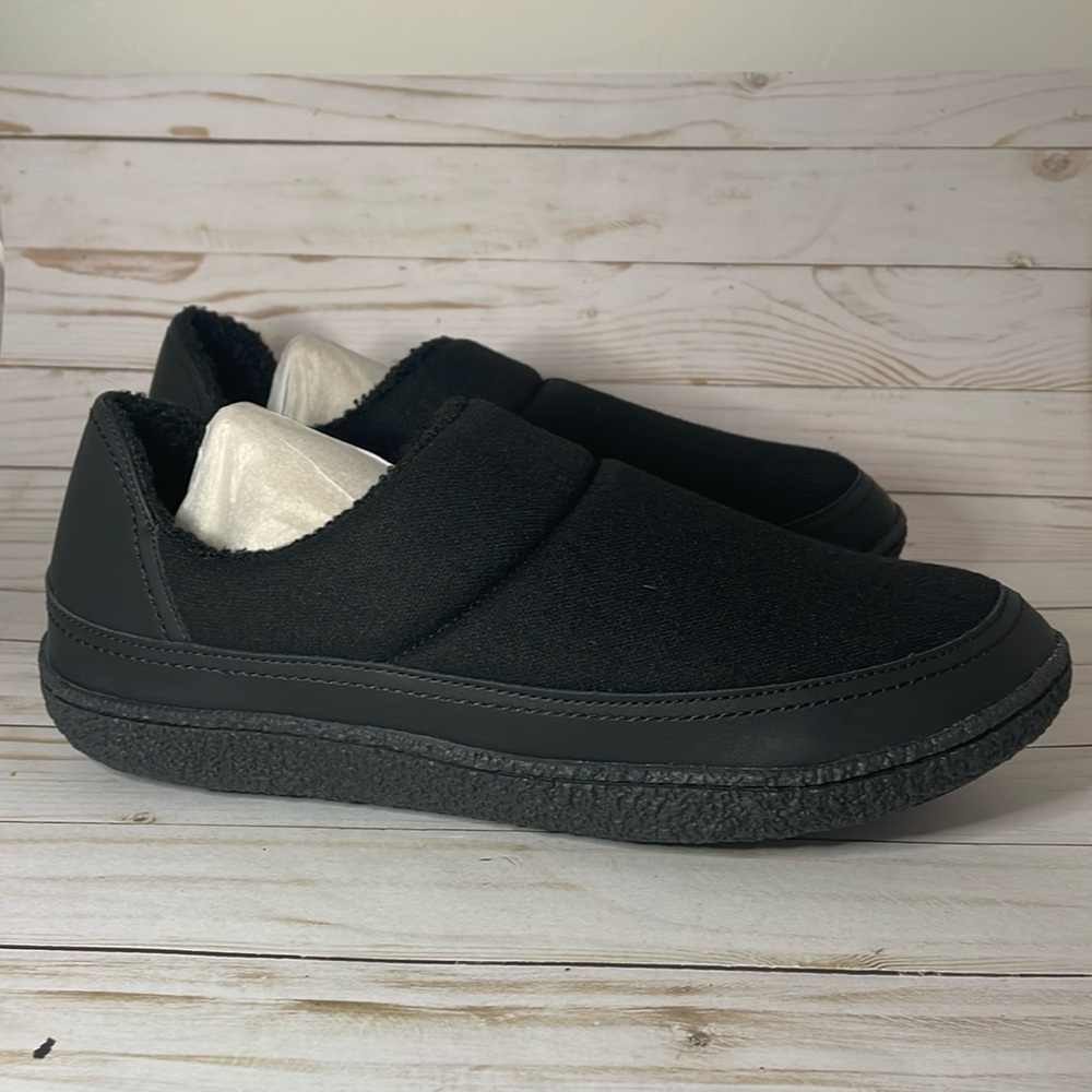 Dr. Scholl's Men's Size 12 M Trevor Slippers Black NEW